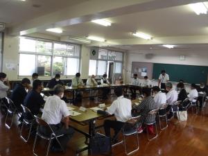 令和3年度川南町通学路交通安全対策会議の写真