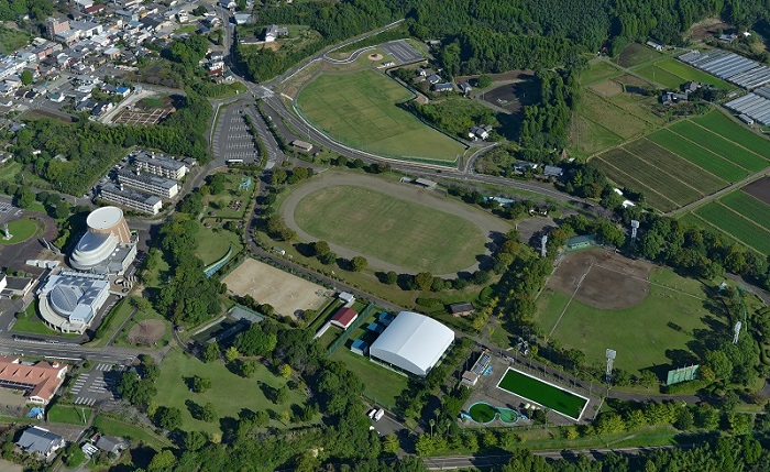 川南町運動公園（空撮）