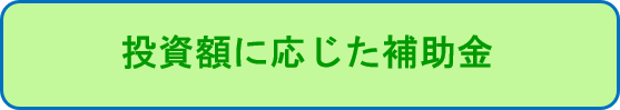 投資額に応じた補助金