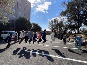 大縄跳び