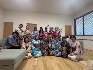 浴衣で集合