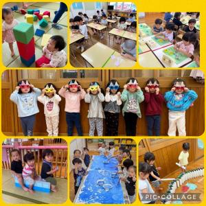 室内遊び　制作活動