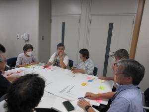 自治公民館話し合い風景1